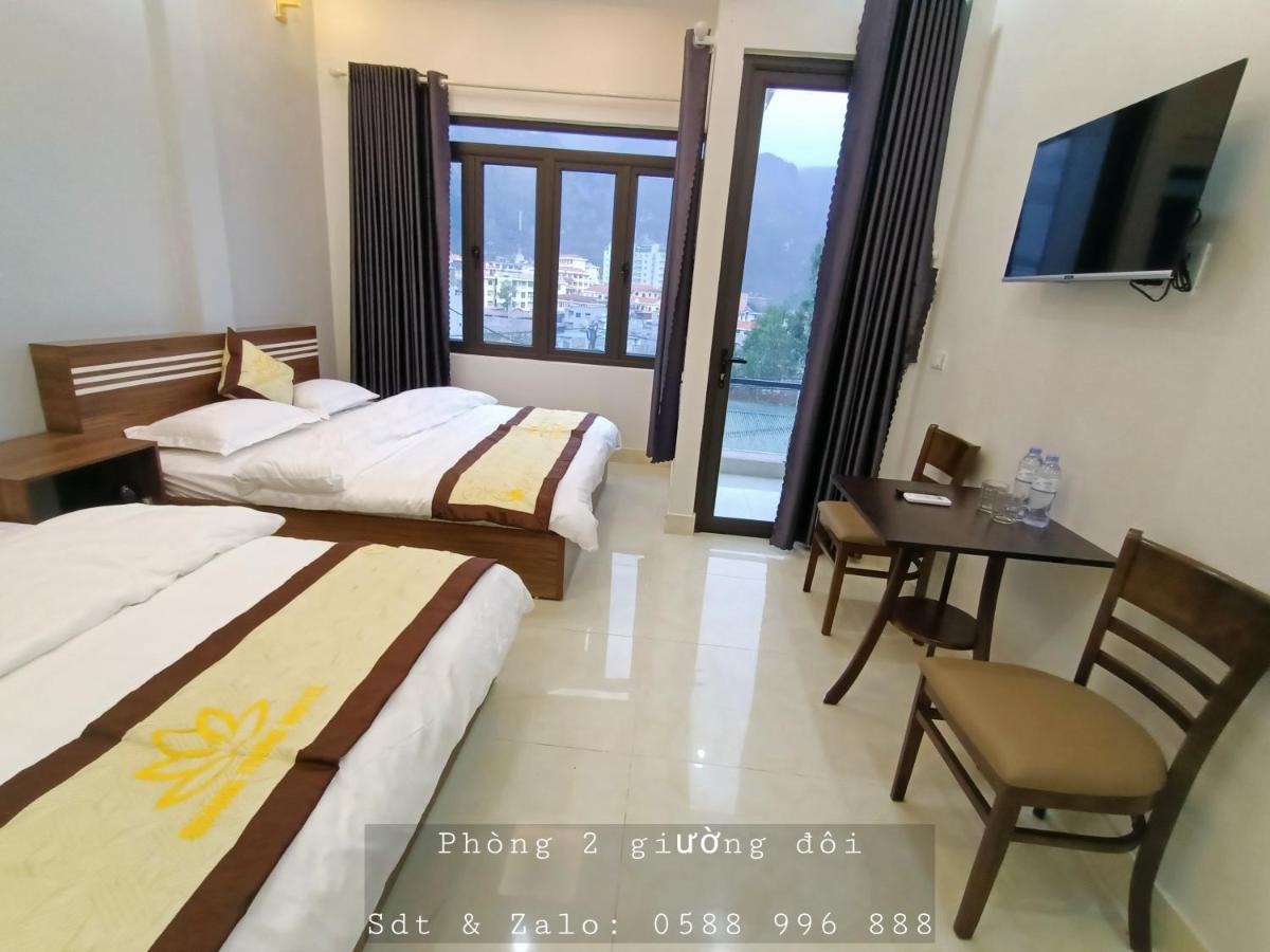 Nha Nghi Quang Trung Appartement Dong Van  Buitenkant foto