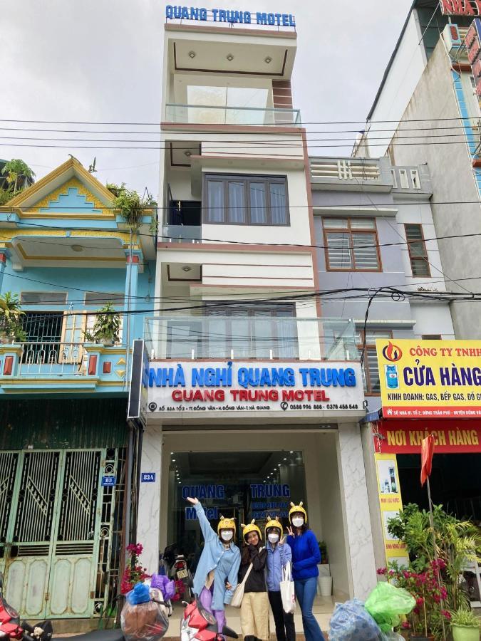 Nha Nghi Quang Trung Appartement Dong Van  Buitenkant foto